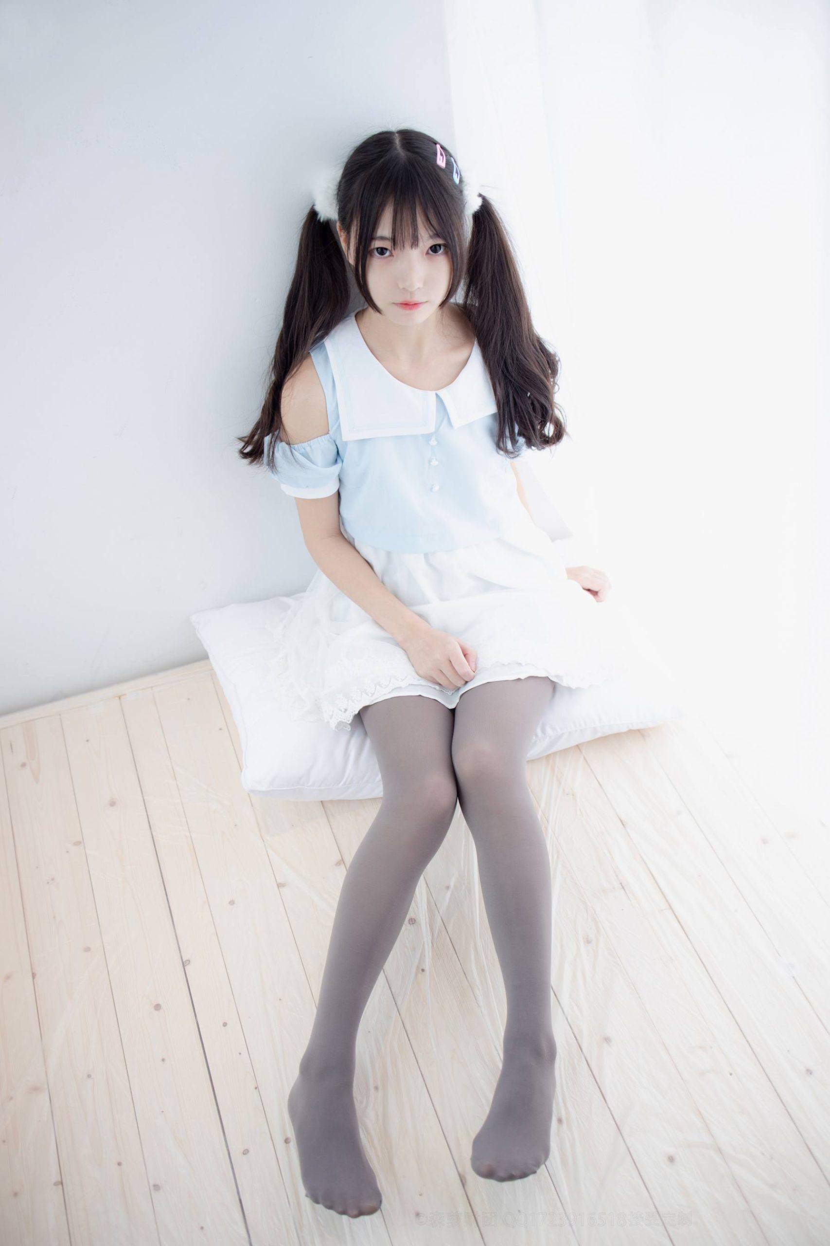 图片[2]-超级甜美的灰丝小姑娘【86P】20005-街图社