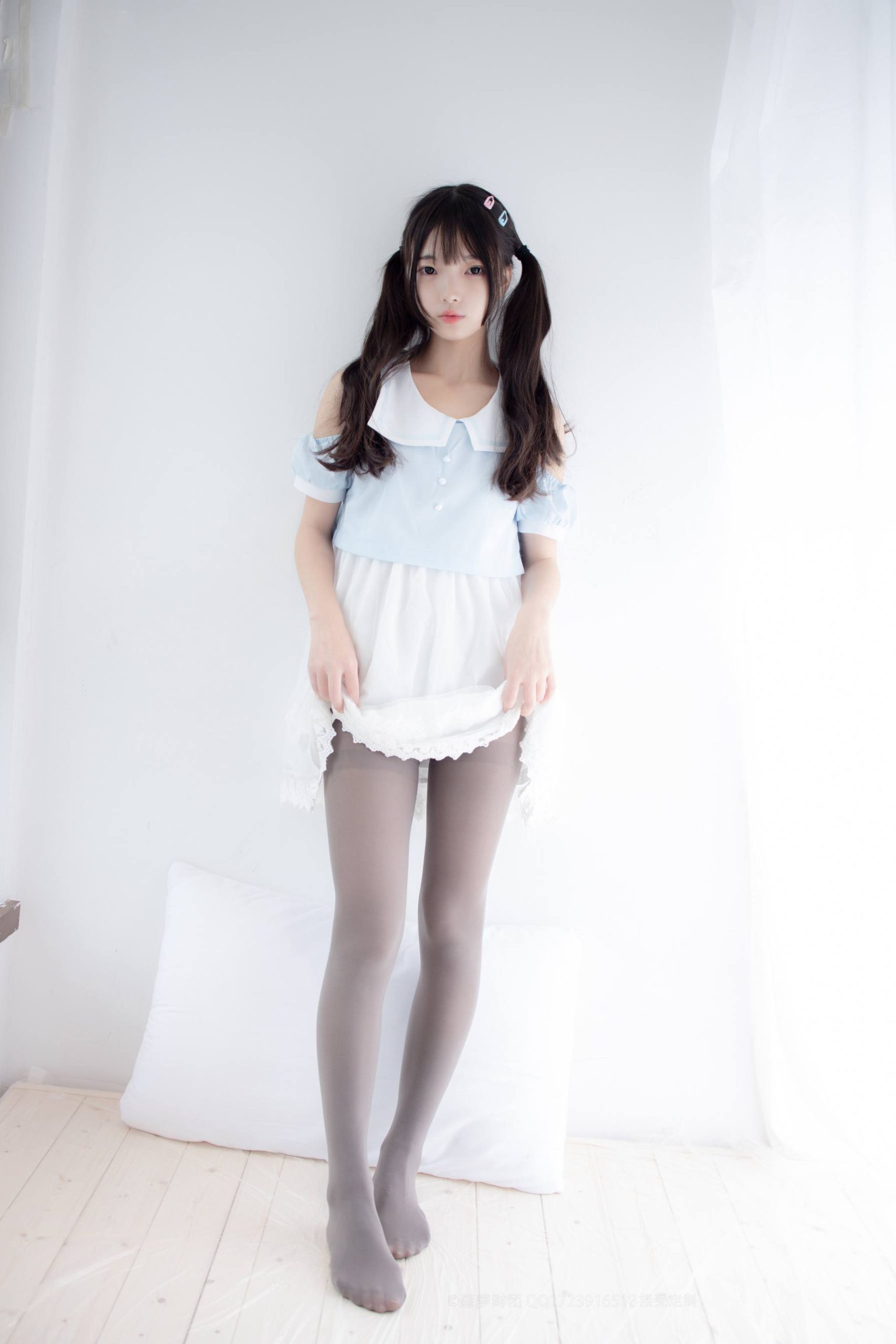 图片[4]-超级甜美的灰丝小姑娘【86P】20005-街图社