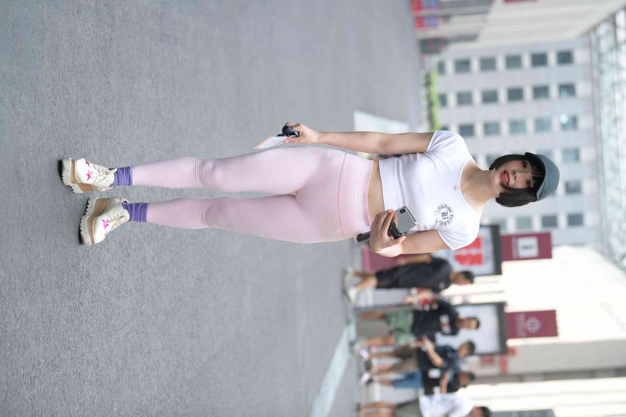 图片[2]-短发鸭舌帽时尚女生【102P】04022-街图社