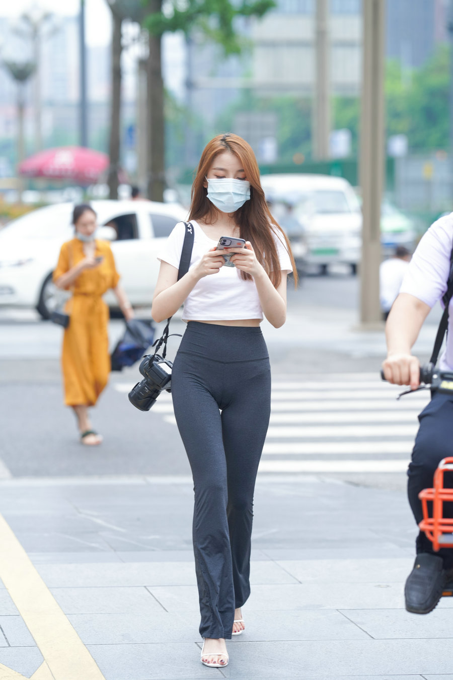 图片[3]-玩单反机的瑜伽裤女孩  J1270 498P5V-28.6GB-街图社