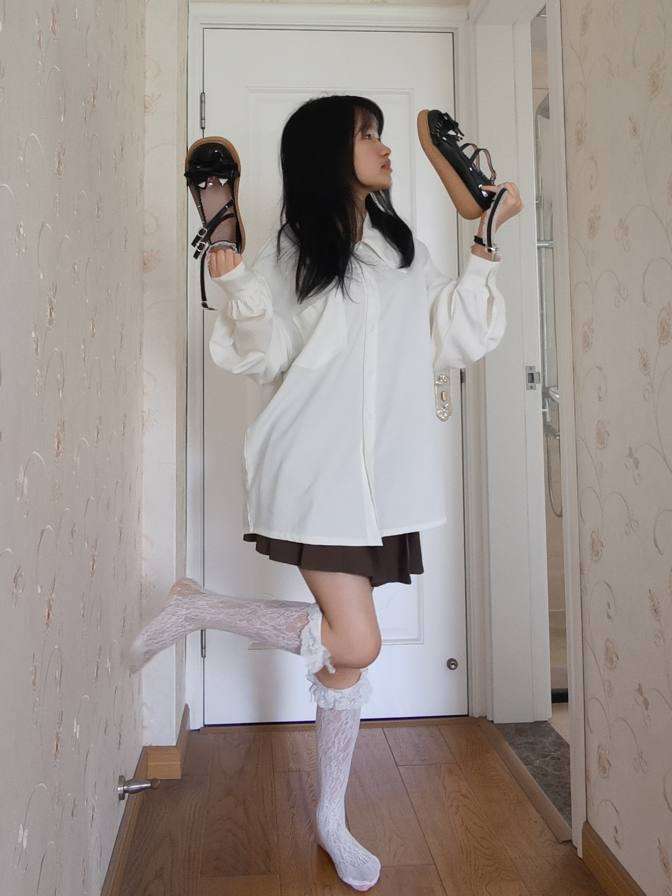 图片[3]-百褶裙可爱又大方的小姑娘【122P】20002-街图社