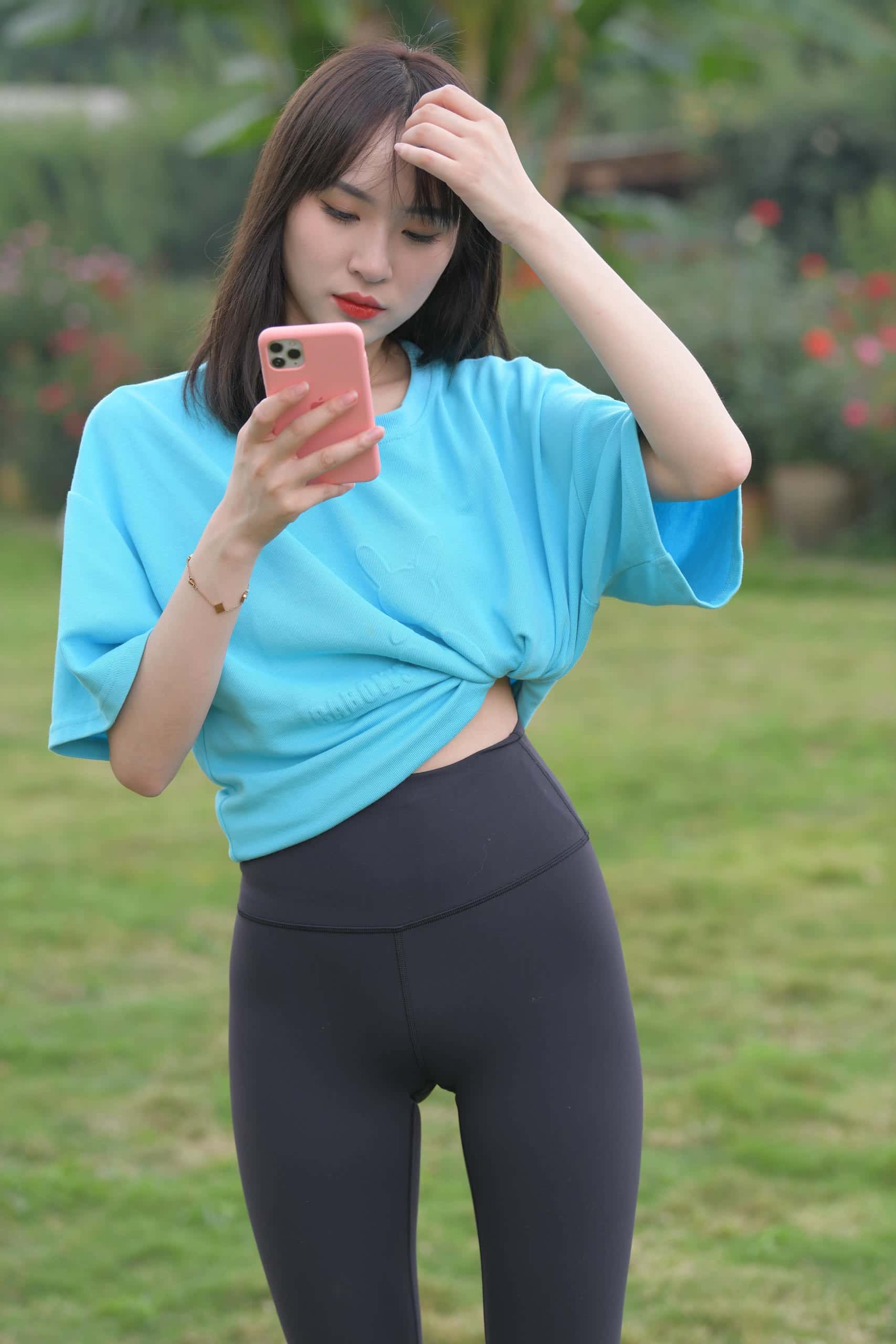 图片[1]-乖乖女瑜伽裤女孩【538P】J2224-街图社