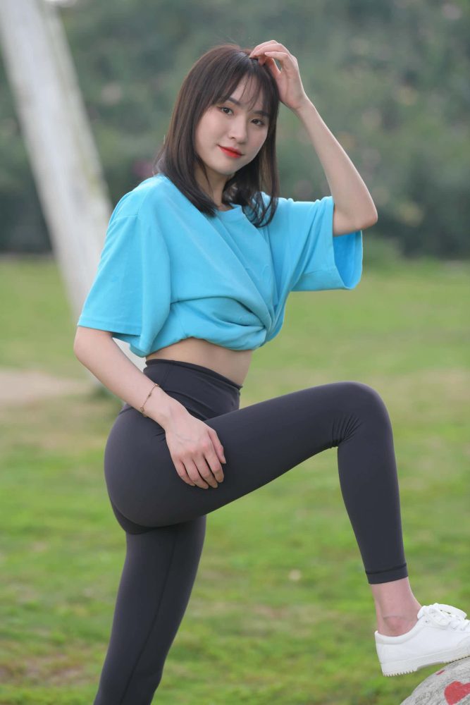 乖乖女瑜伽裤女孩【538P】J2224-街图社