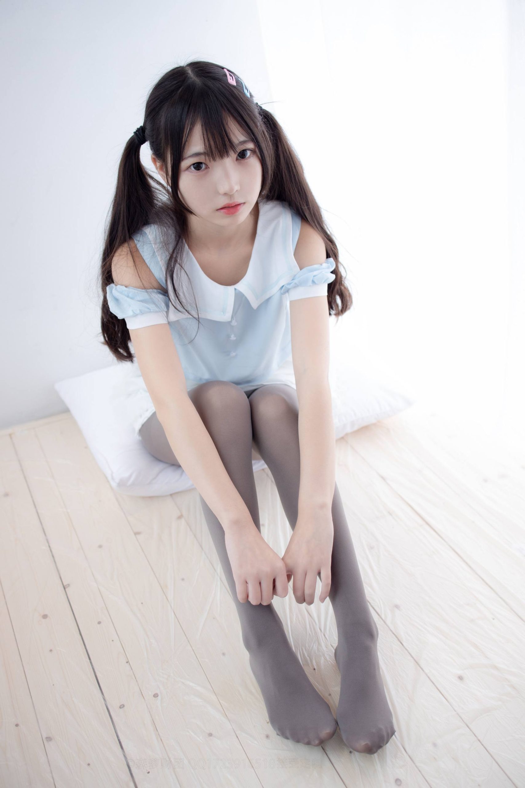 图片[3]-超级甜美的灰丝小姑娘【86P】20005-街图社