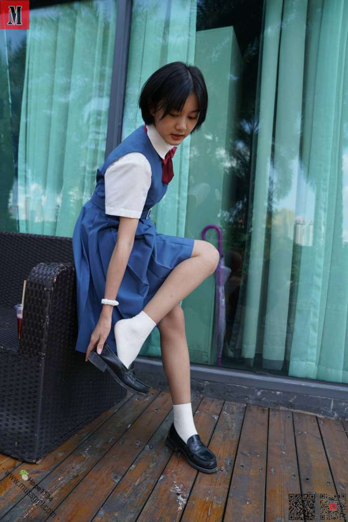 图片[3]-一副学生模样的短发姑娘【112P】20023-街图社