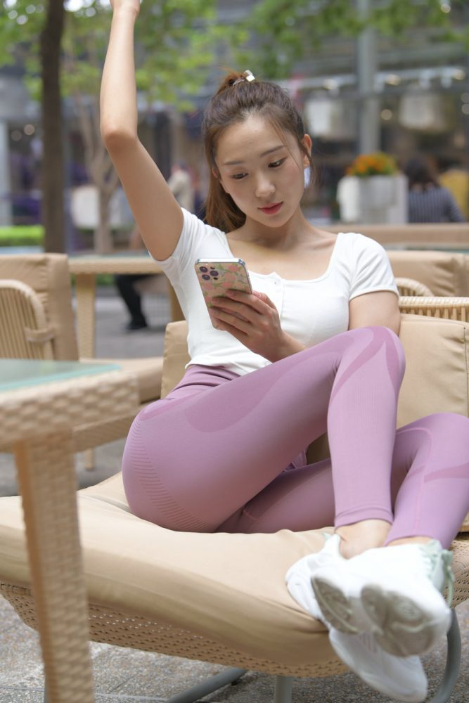 图片[6]-香芋色瑜伽裤高马尾漂亮女孩J2206 545P1V-19.1GB-街图社