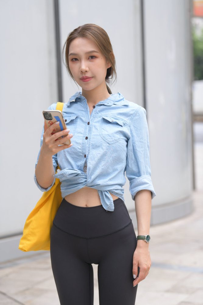非常漂亮的瑜伽裤女孩J1990 733P1V-27.9GB-街图社
