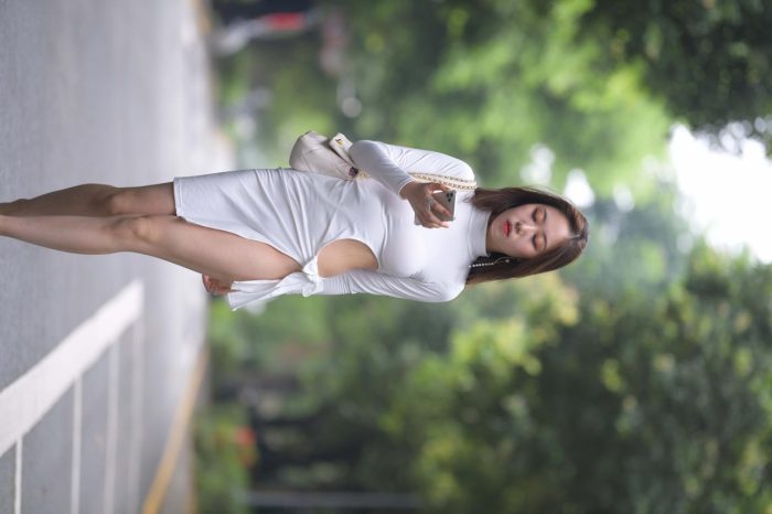 非常精致的侧边裙姑娘，忒好看了！【299P】00017-街图社