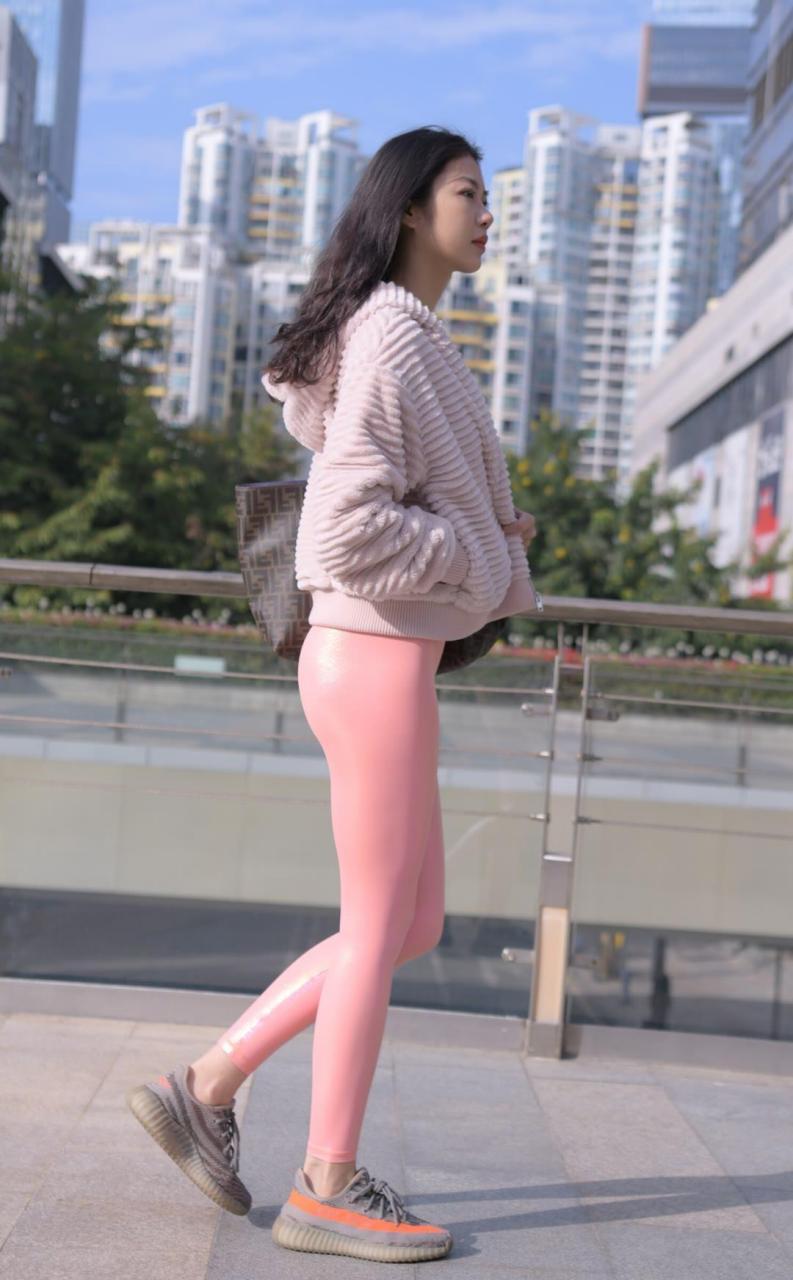 图片[3]-粉红色紧身裤的女孩 J1482 365P2V-18.1GB-街图社