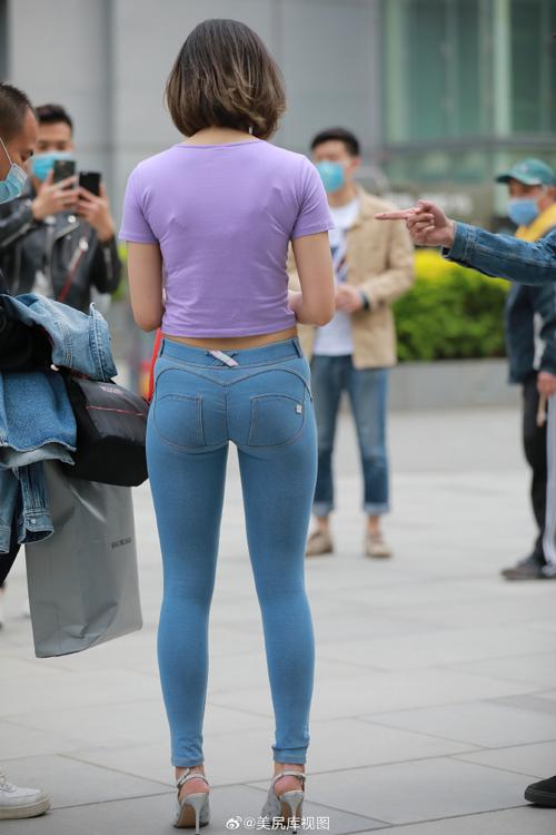 图片[4]-爱笑的短发紧身牛仔裤姑娘J1911 114P12V-7.29GB-街图社