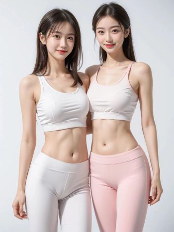 图片[18]-AI瑜伽裤清纯妹子系列图-街图社
