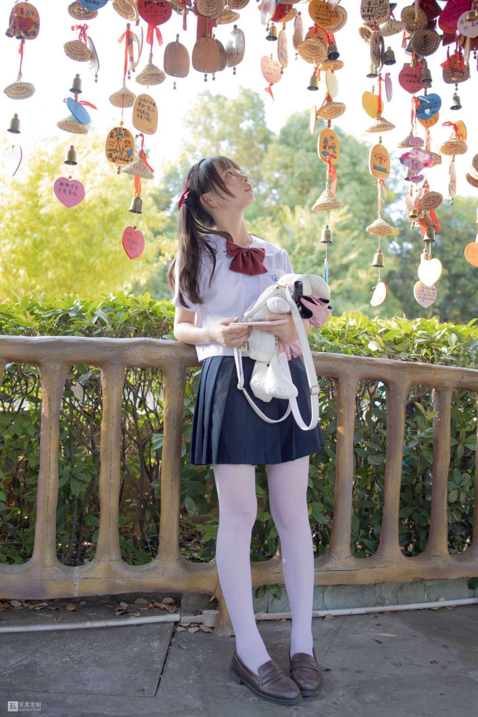 图片[5]-眼神好清澈的双马尾白丝女孩【75P】20019-街图社