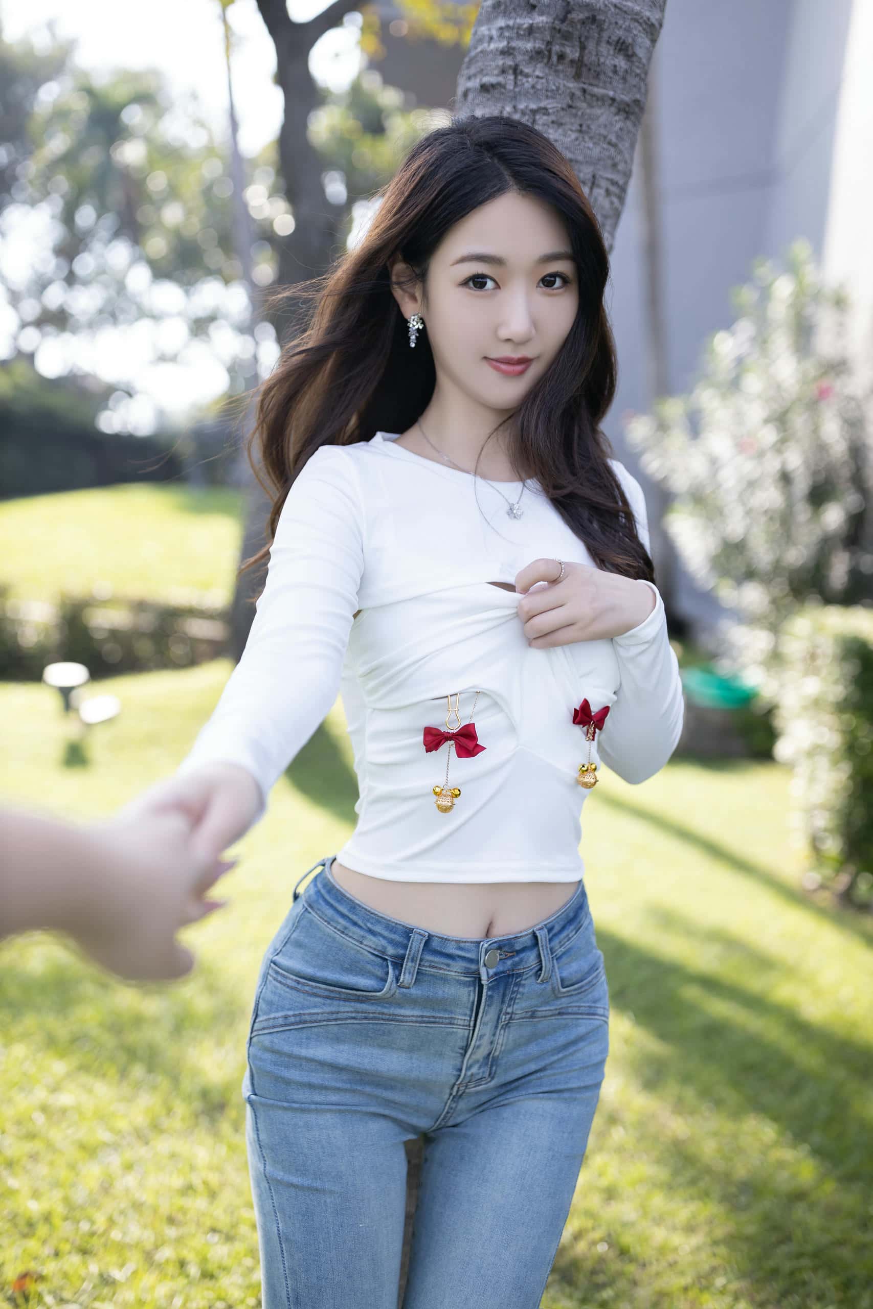 图片[4]-唐安琪 – 户外牛仔裤写真 【40P】P25226-街图社