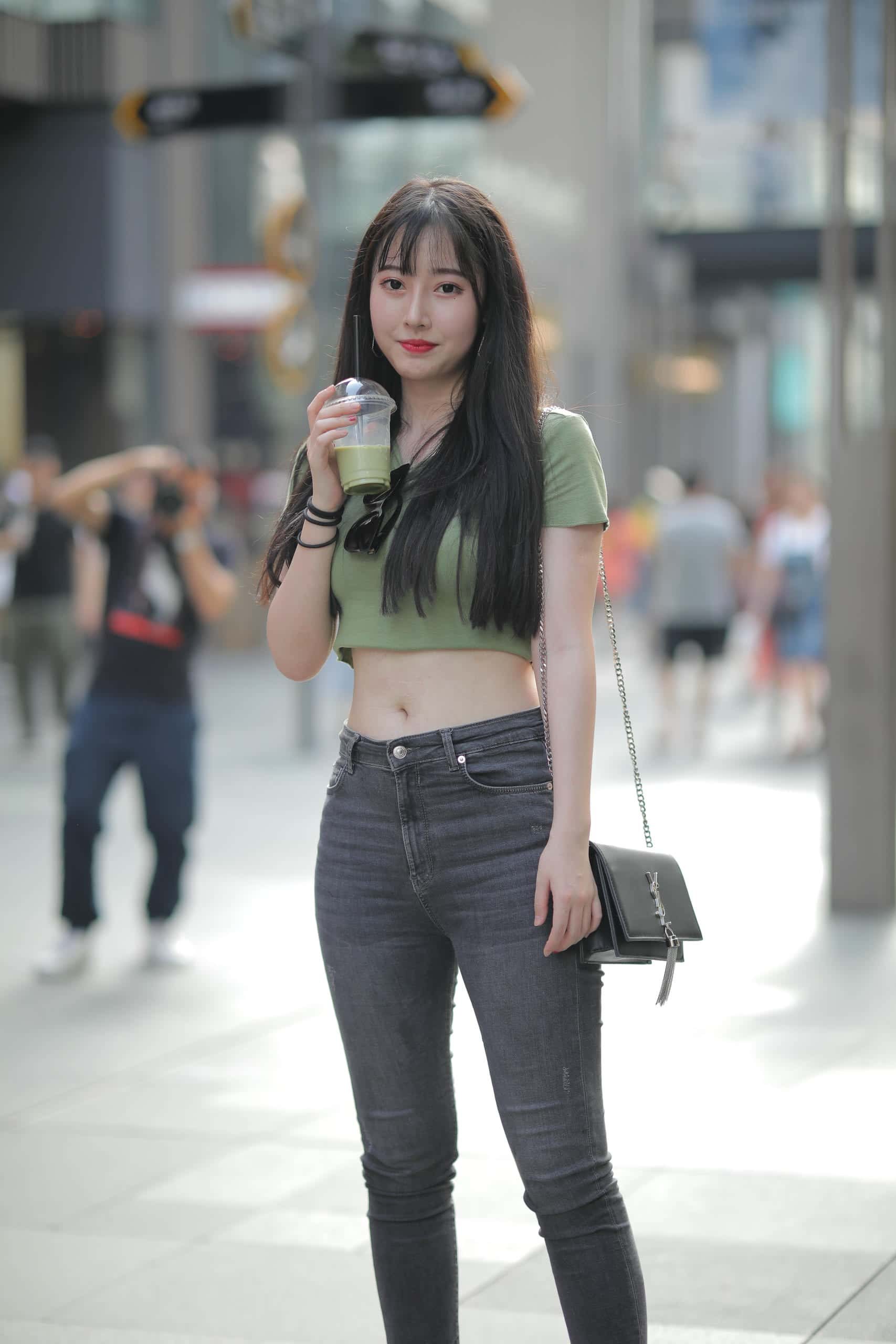 图片[2]-甜美靓丽牛仔裤女孩 【106P】J4144-街图社