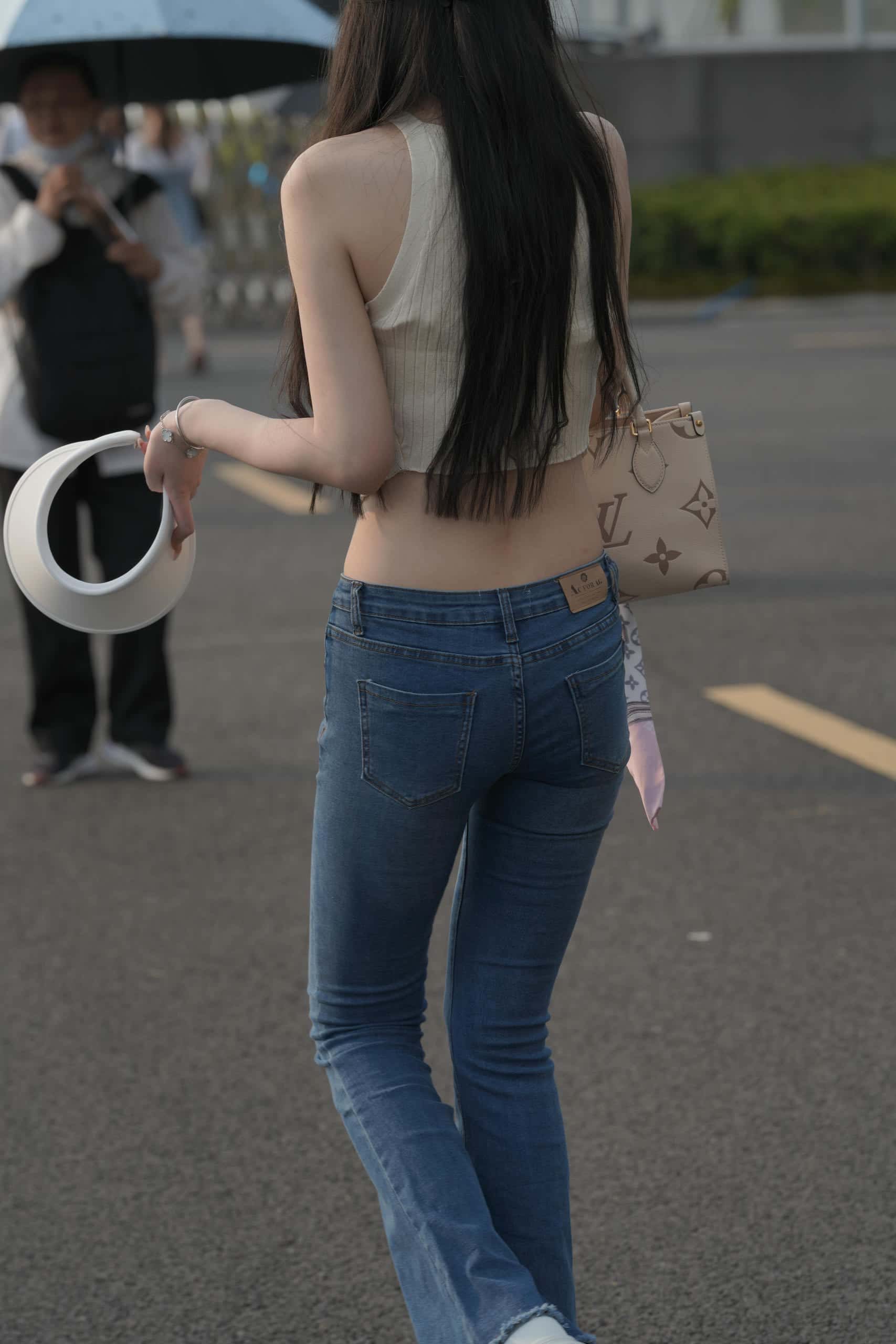 图片[4]-清纯喇叭牛仔裤女孩 【79P】J3591-街图社